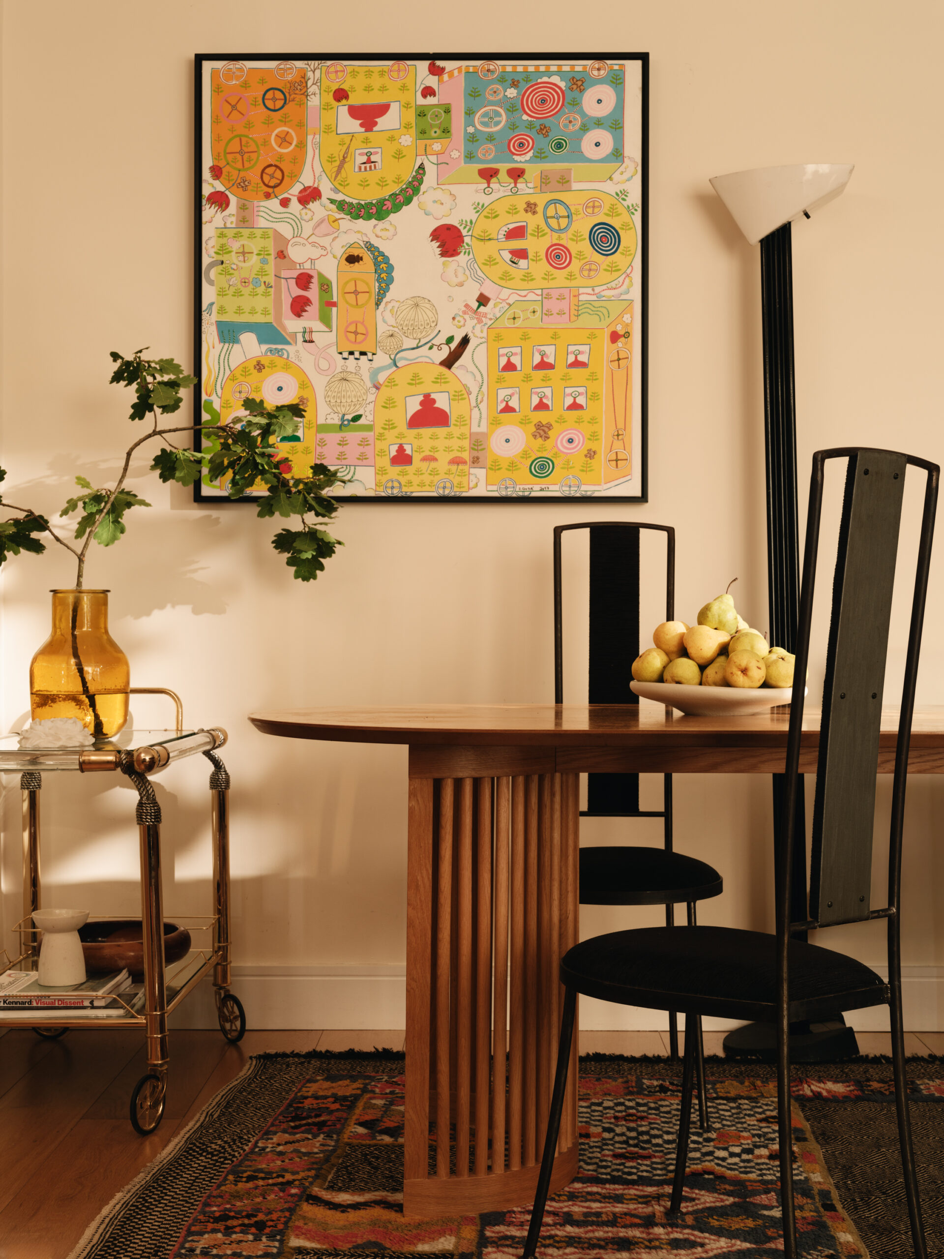 Chiltern Flat canopy feature by Hania Arafat Interiors